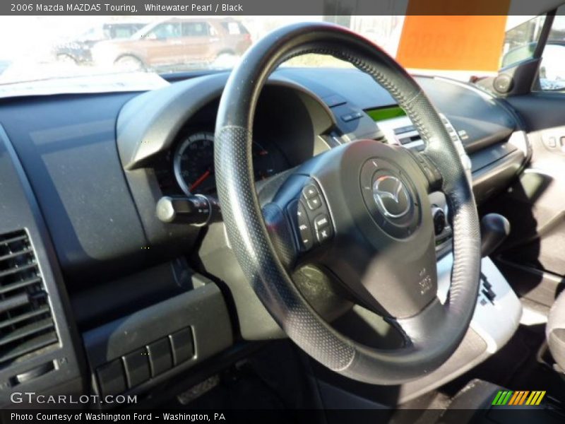Whitewater Pearl / Black 2006 Mazda MAZDA5 Touring