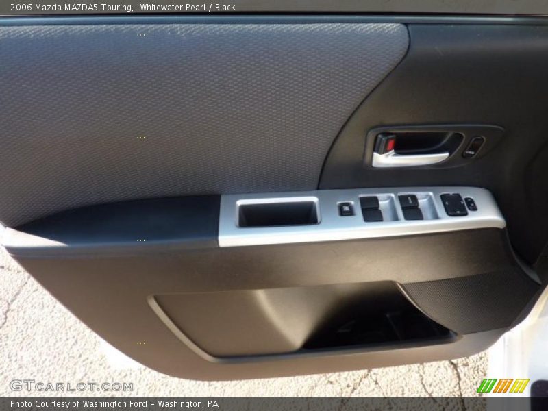 Whitewater Pearl / Black 2006 Mazda MAZDA5 Touring