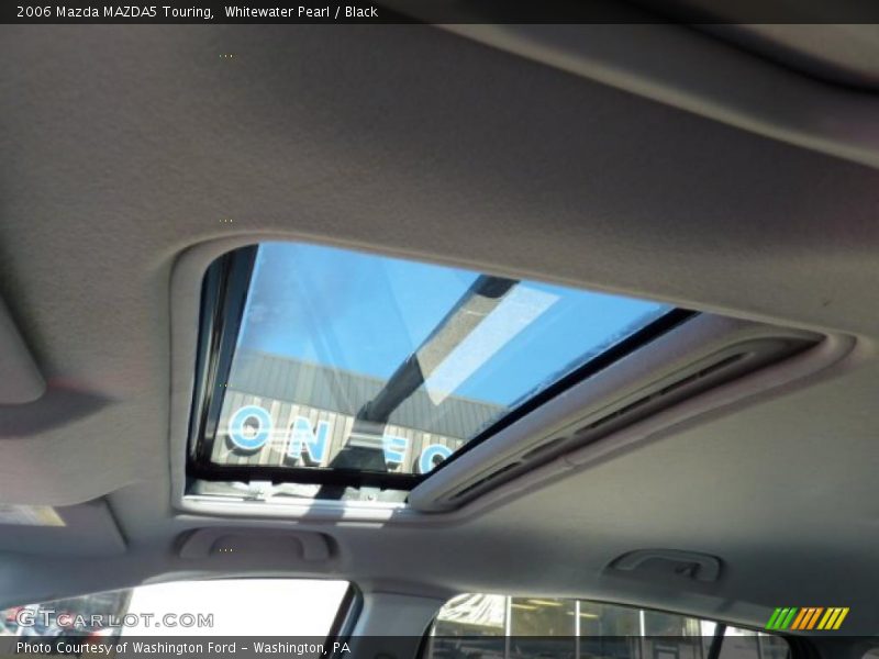 Whitewater Pearl / Black 2006 Mazda MAZDA5 Touring