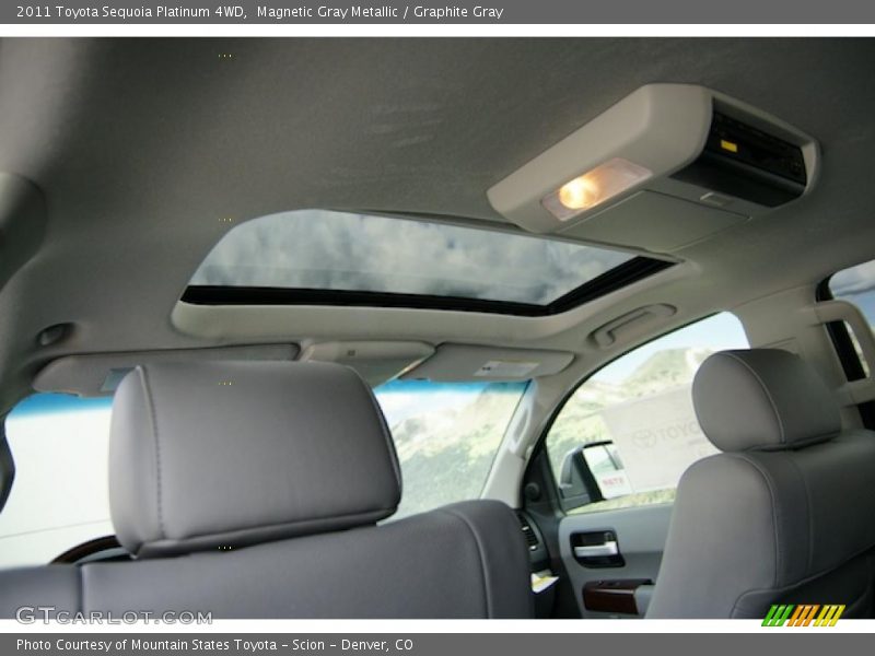 Magnetic Gray Metallic / Graphite Gray 2011 Toyota Sequoia Platinum 4WD