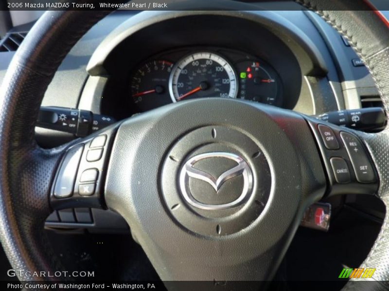 Whitewater Pearl / Black 2006 Mazda MAZDA5 Touring