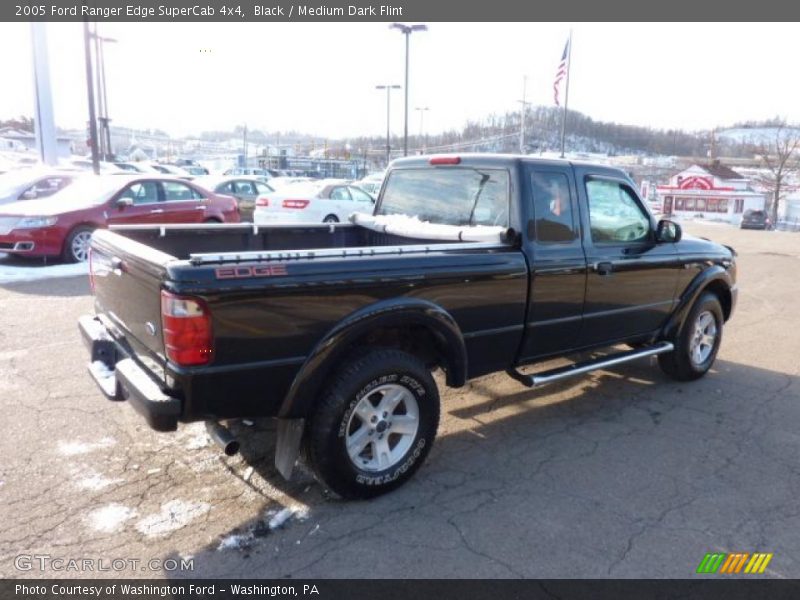 Black / Medium Dark Flint 2005 Ford Ranger Edge SuperCab 4x4