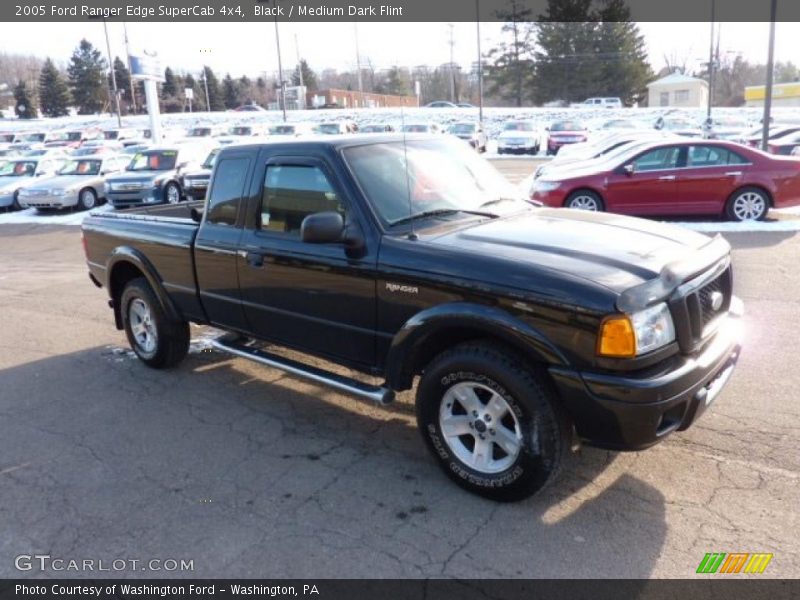 Black / Medium Dark Flint 2005 Ford Ranger Edge SuperCab 4x4