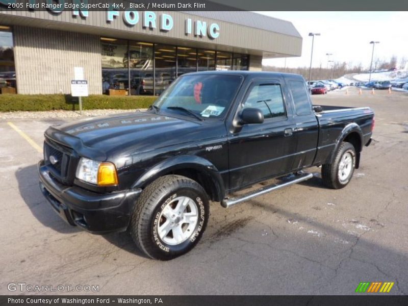 Black / Medium Dark Flint 2005 Ford Ranger Edge SuperCab 4x4
