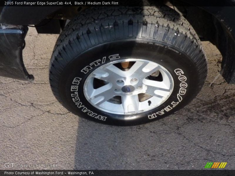Black / Medium Dark Flint 2005 Ford Ranger Edge SuperCab 4x4