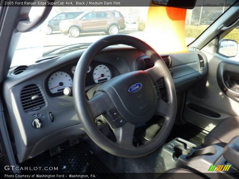 Black / Medium Dark Flint 2005 Ford Ranger Edge SuperCab 4x4