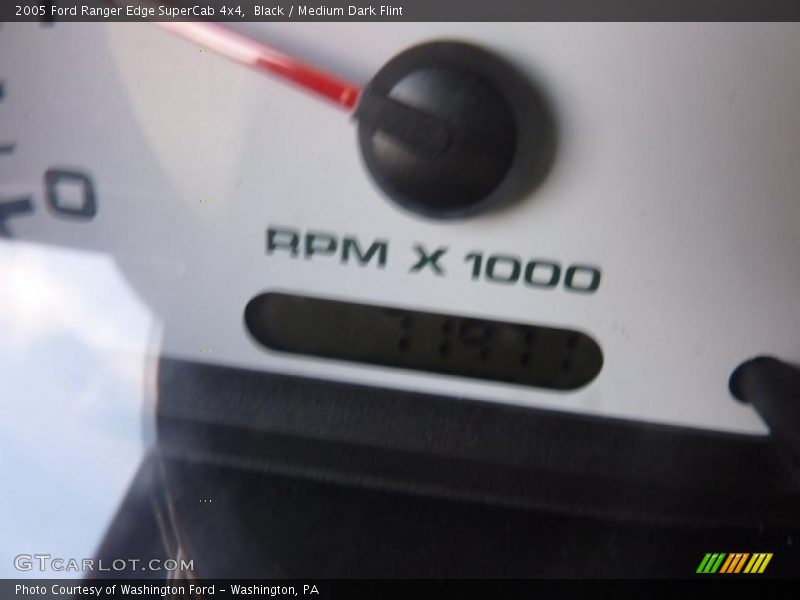 Black / Medium Dark Flint 2005 Ford Ranger Edge SuperCab 4x4
