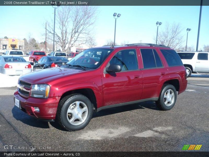 Red Jewel / Ebony 2008 Chevrolet TrailBlazer LT 4x4