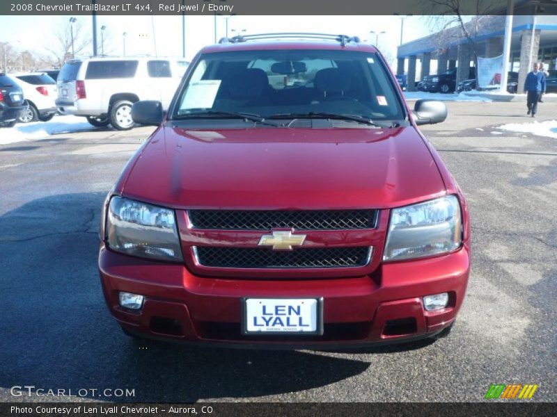 Red Jewel / Ebony 2008 Chevrolet TrailBlazer LT 4x4