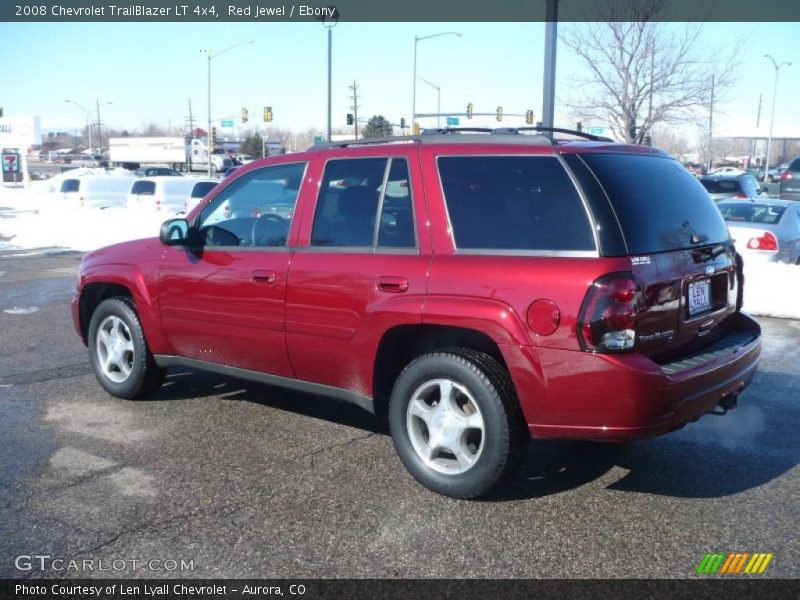 Red Jewel / Ebony 2008 Chevrolet TrailBlazer LT 4x4