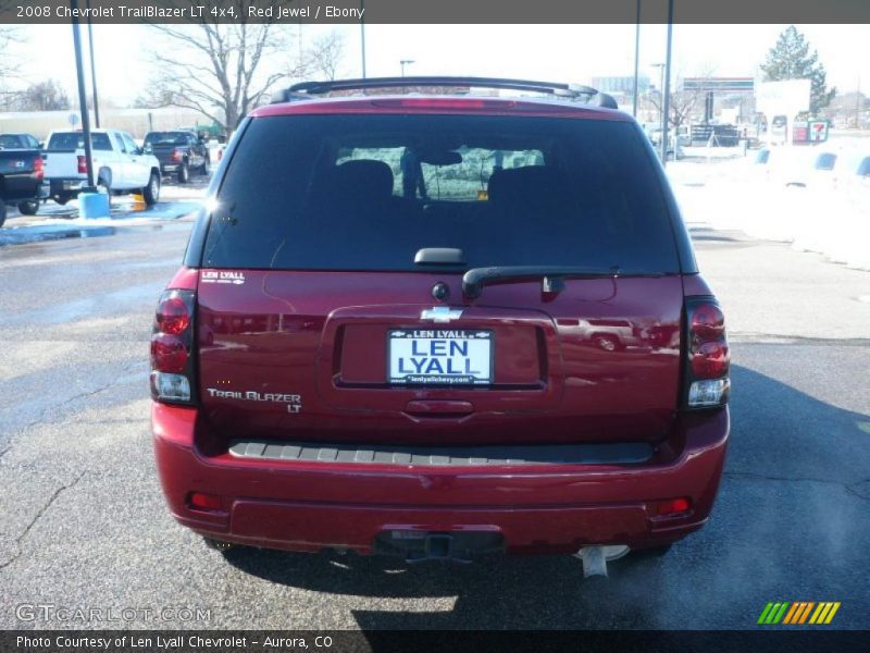 Red Jewel / Ebony 2008 Chevrolet TrailBlazer LT 4x4
