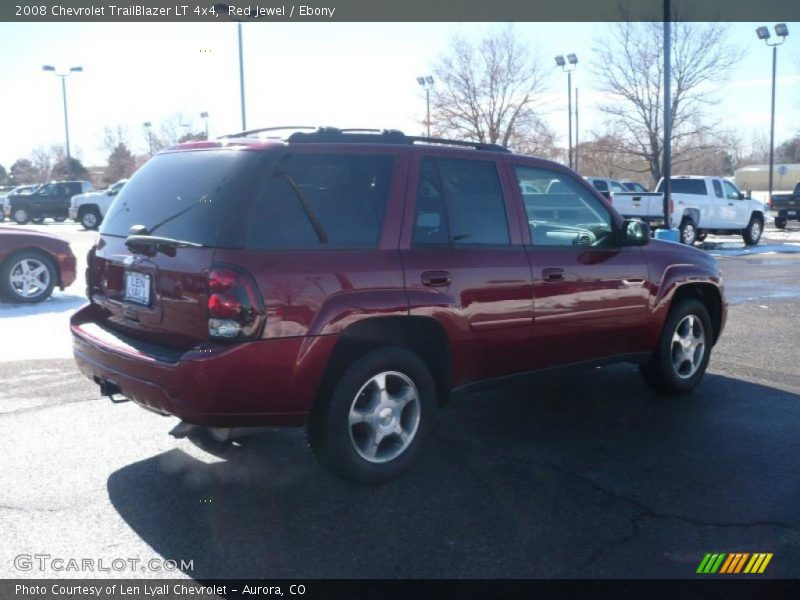 Red Jewel / Ebony 2008 Chevrolet TrailBlazer LT 4x4