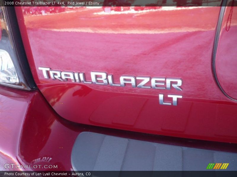 Red Jewel / Ebony 2008 Chevrolet TrailBlazer LT 4x4