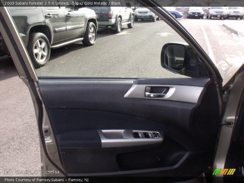 Topaz Gold Metallic / Black 2009 Subaru Forester 2.5 X Limited