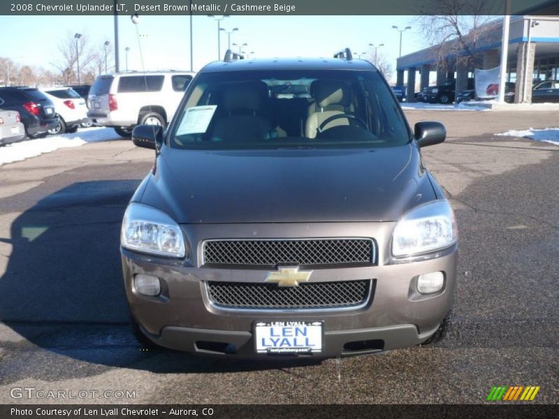 Desert Brown Metallic / Cashmere Beige 2008 Chevrolet Uplander LT