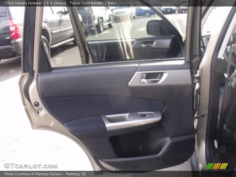 Topaz Gold Metallic / Black 2009 Subaru Forester 2.5 X Limited