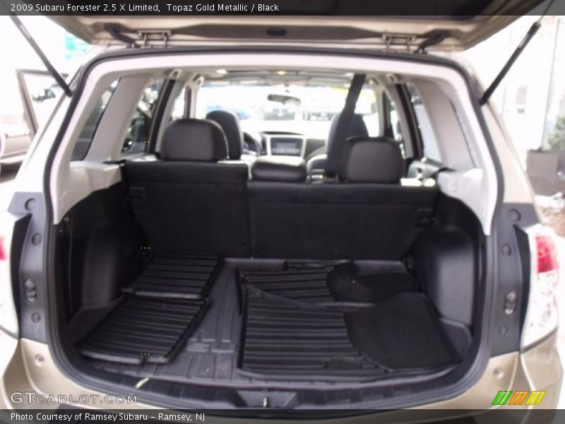 Topaz Gold Metallic / Black 2009 Subaru Forester 2.5 X Limited