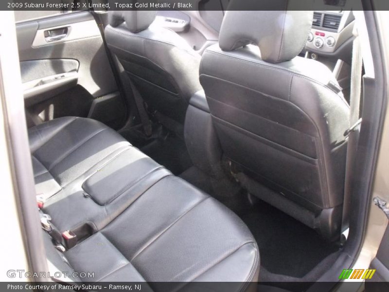Topaz Gold Metallic / Black 2009 Subaru Forester 2.5 X Limited