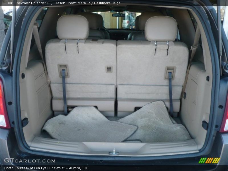 Desert Brown Metallic / Cashmere Beige 2008 Chevrolet Uplander LT