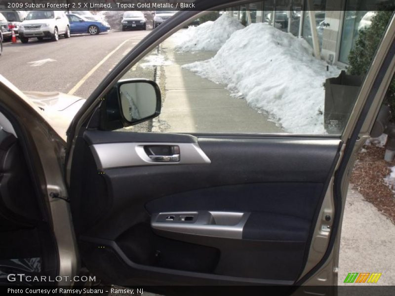 Topaz Gold Metallic / Black 2009 Subaru Forester 2.5 X Limited