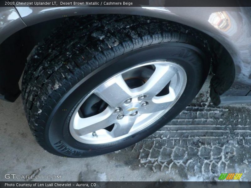 Desert Brown Metallic / Cashmere Beige 2008 Chevrolet Uplander LT