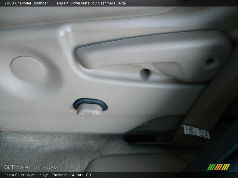 Desert Brown Metallic / Cashmere Beige 2008 Chevrolet Uplander LT