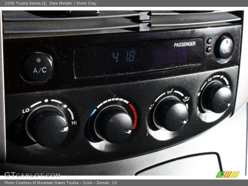 Slate Metallic / Stone Gray 2006 Toyota Sienna LE
