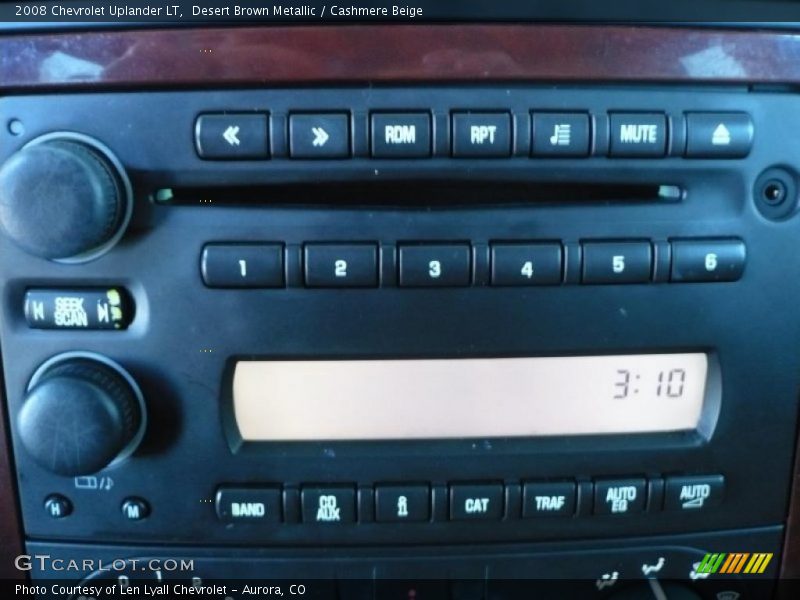 Desert Brown Metallic / Cashmere Beige 2008 Chevrolet Uplander LT