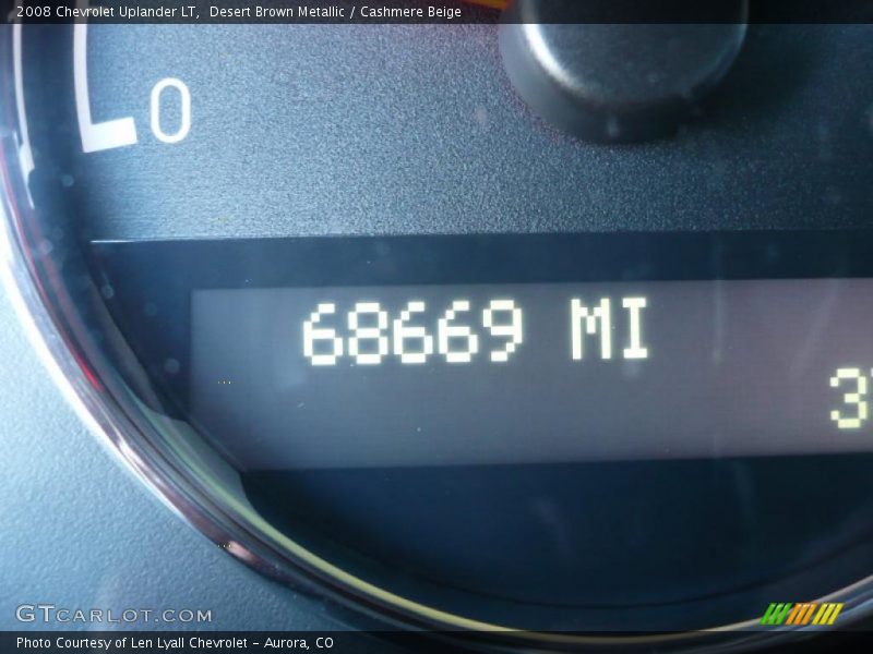 Desert Brown Metallic / Cashmere Beige 2008 Chevrolet Uplander LT