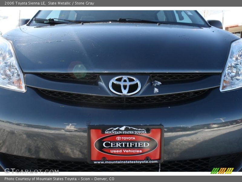 Slate Metallic / Stone Gray 2006 Toyota Sienna LE