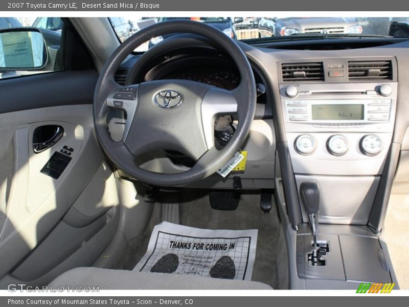 Desert Sand Mica / Bisque 2007 Toyota Camry LE