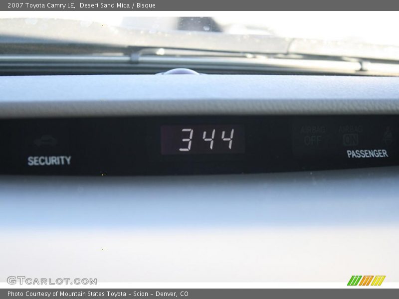 Desert Sand Mica / Bisque 2007 Toyota Camry LE