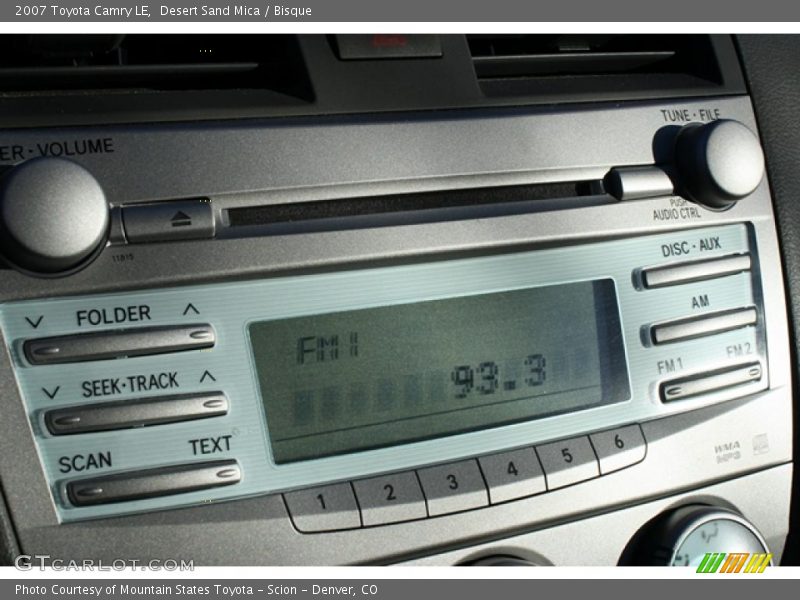 Desert Sand Mica / Bisque 2007 Toyota Camry LE