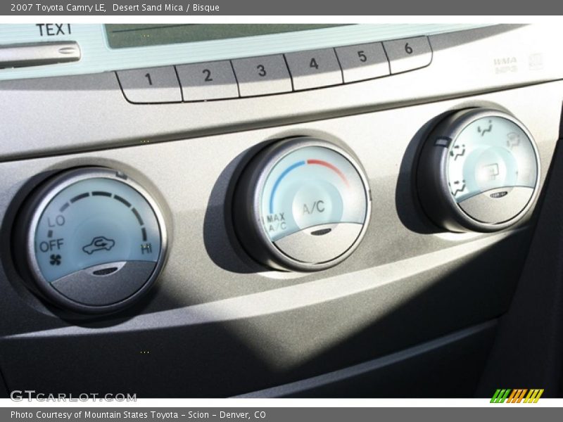 Desert Sand Mica / Bisque 2007 Toyota Camry LE