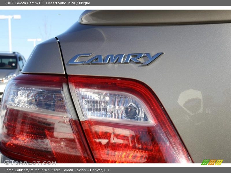 Desert Sand Mica / Bisque 2007 Toyota Camry LE