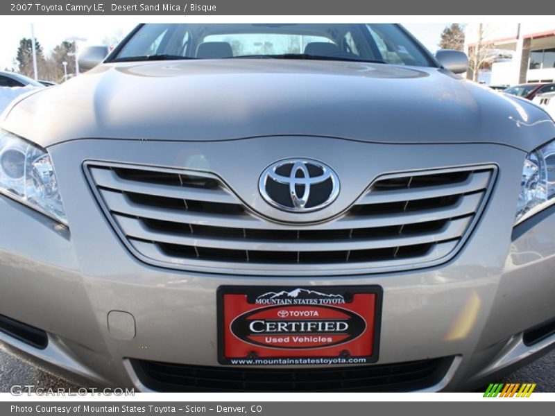 Desert Sand Mica / Bisque 2007 Toyota Camry LE