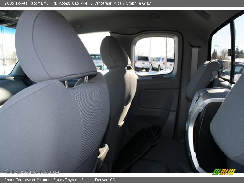 Silver Streak Mica / Graphite Gray 2009 Toyota Tacoma V6 TRD Access Cab 4x4