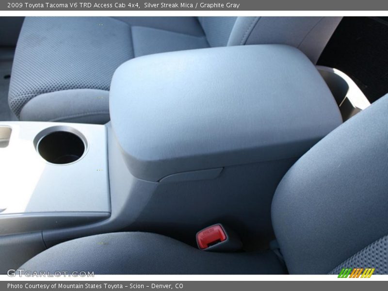 Silver Streak Mica / Graphite Gray 2009 Toyota Tacoma V6 TRD Access Cab 4x4