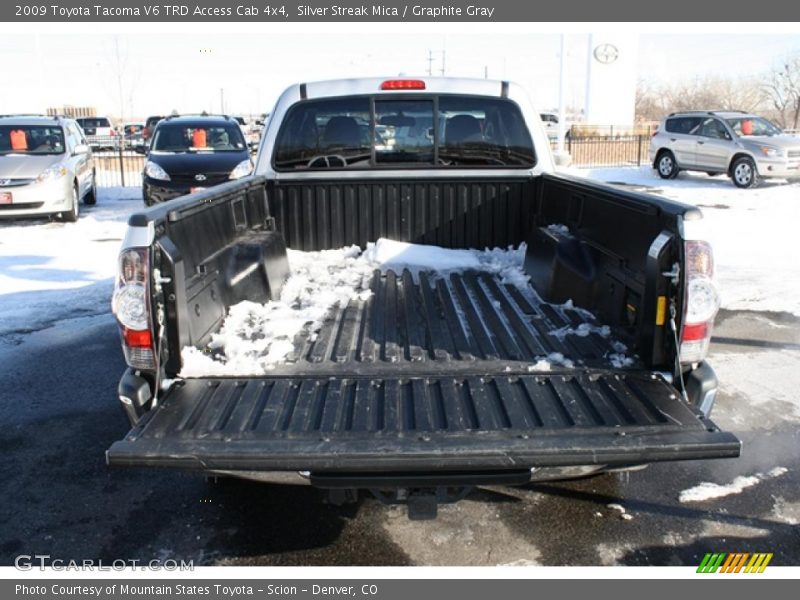 Silver Streak Mica / Graphite Gray 2009 Toyota Tacoma V6 TRD Access Cab 4x4