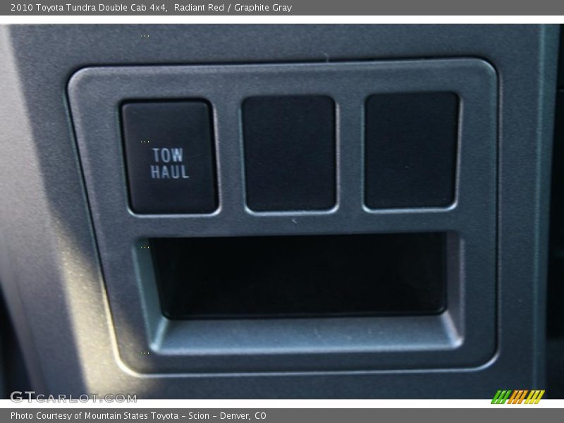 Radiant Red / Graphite Gray 2010 Toyota Tundra Double Cab 4x4