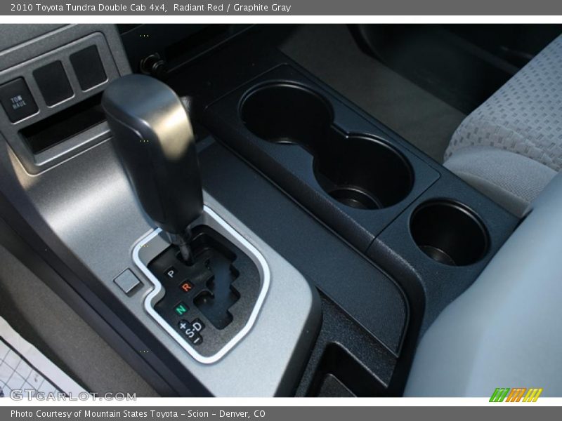 Radiant Red / Graphite Gray 2010 Toyota Tundra Double Cab 4x4