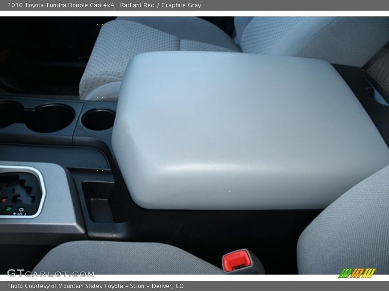 Radiant Red / Graphite Gray 2010 Toyota Tundra Double Cab 4x4