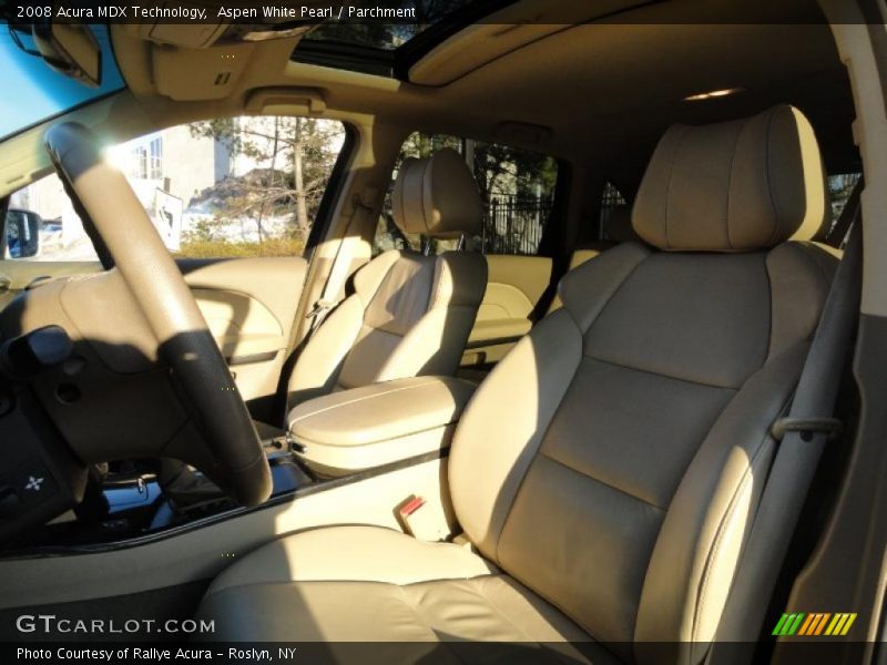  2008 MDX Technology Parchment Interior