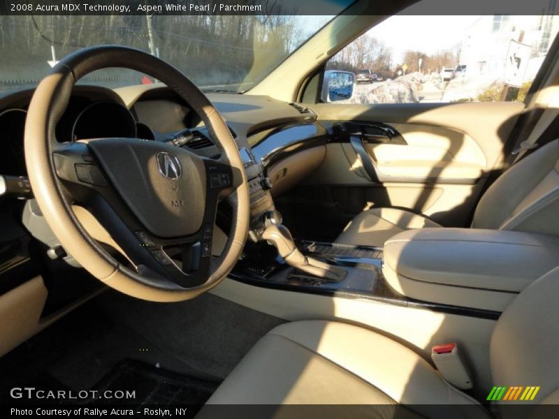  2008 MDX Technology Parchment Interior