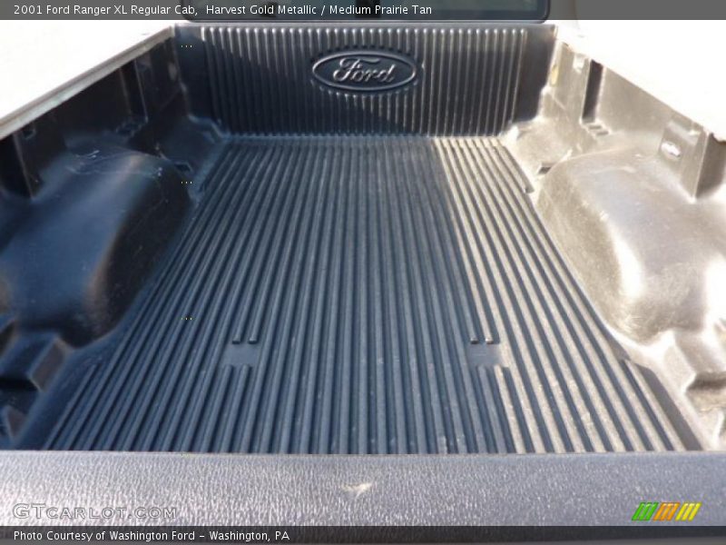 Harvest Gold Metallic / Medium Prairie Tan 2001 Ford Ranger XL Regular Cab