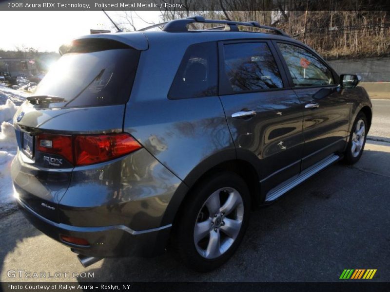 Polished Metal Metallic / Ebony 2008 Acura RDX Technology