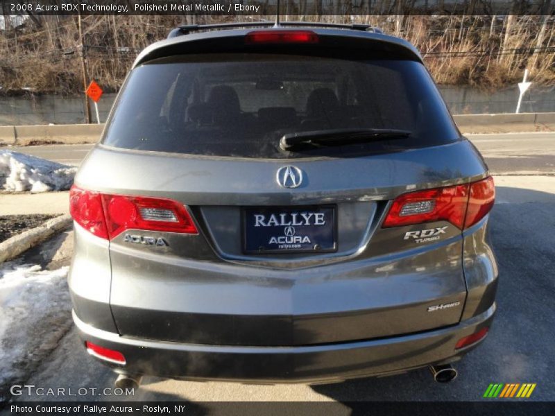 Polished Metal Metallic / Ebony 2008 Acura RDX Technology