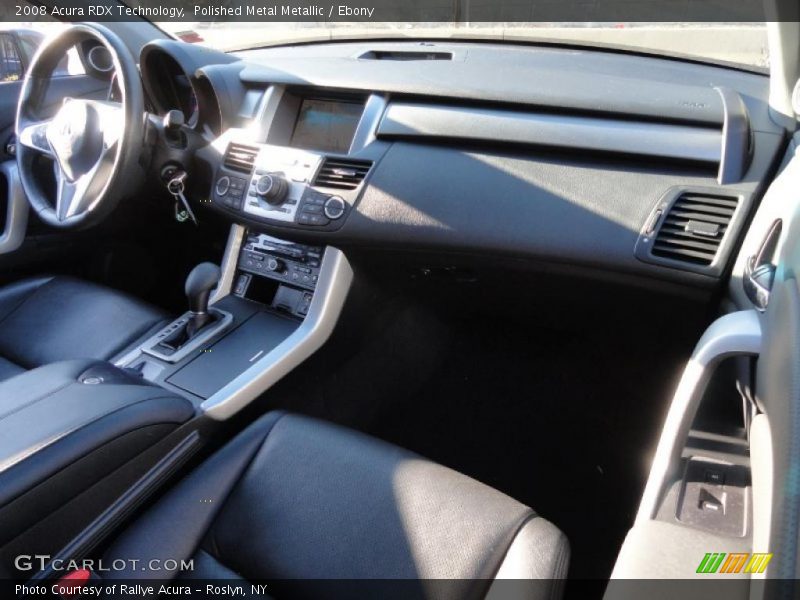 Polished Metal Metallic / Ebony 2008 Acura RDX Technology