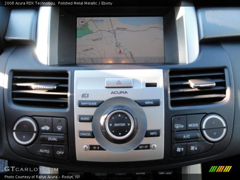 Polished Metal Metallic / Ebony 2008 Acura RDX Technology