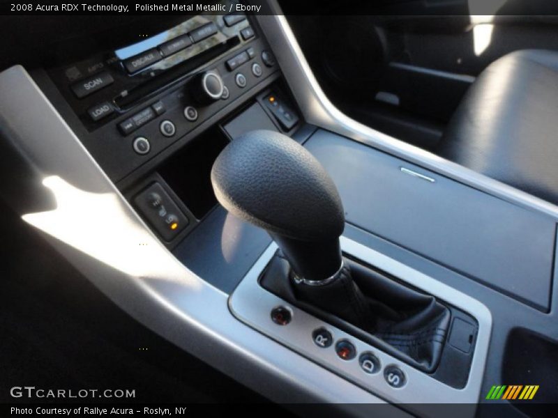 Polished Metal Metallic / Ebony 2008 Acura RDX Technology